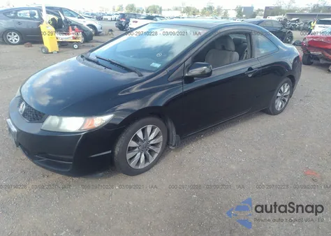 2009 Honda Civic Cpe Ex z USA, uszkodzony, nr VIN 2HGFG12849H520727